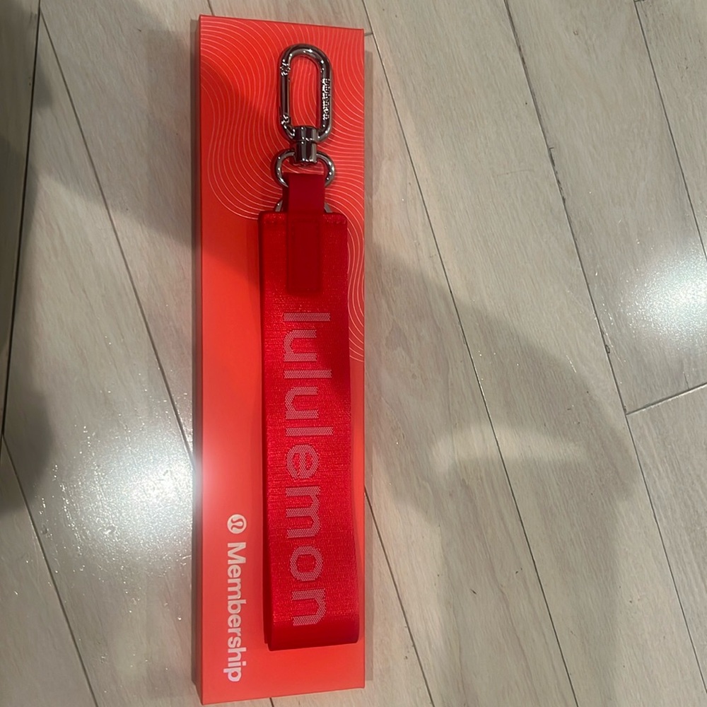 Brand New Membership Lululemon Key Chain